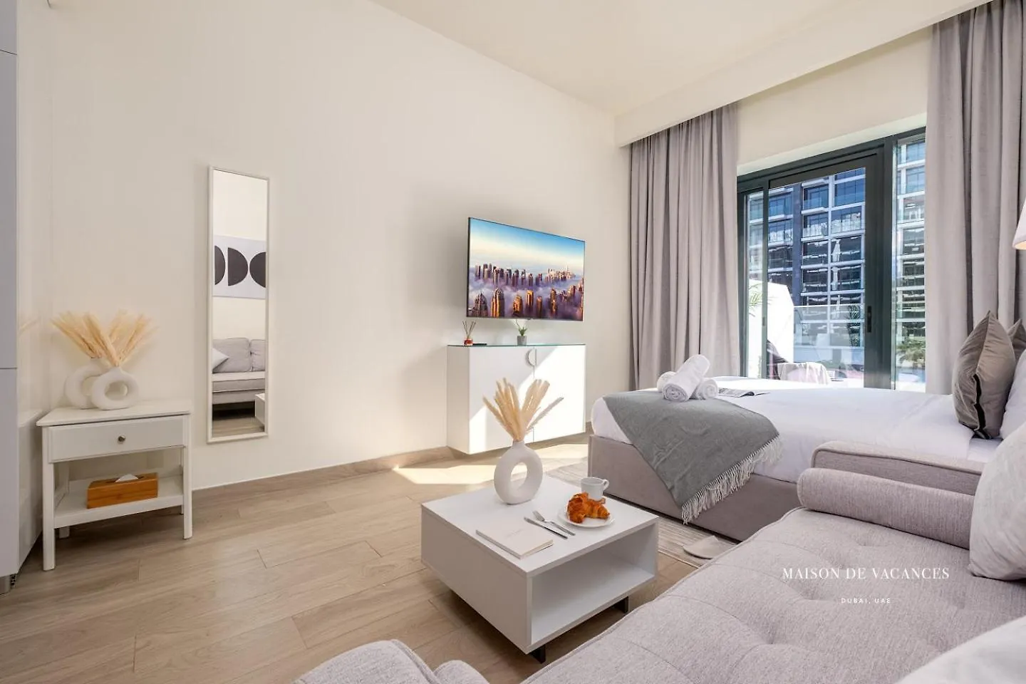 Apartamento 10Mins From Dubai Mall Studio With A Large Balcony